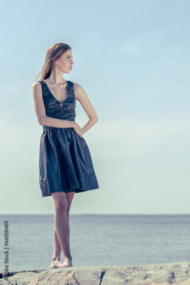 Dancing young woman Dancing young woman