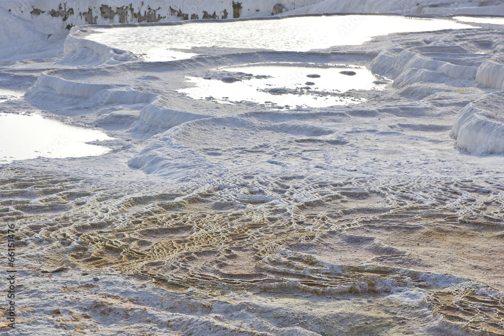 Obraz premium Pamukkale sunset