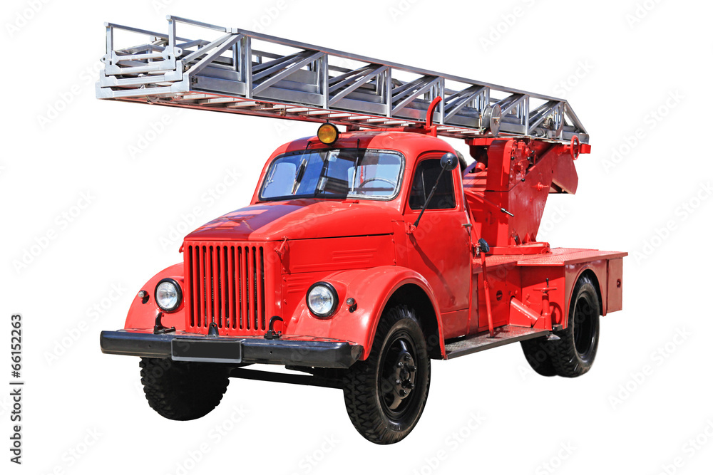 car with the fire stairs car with the fire stairs