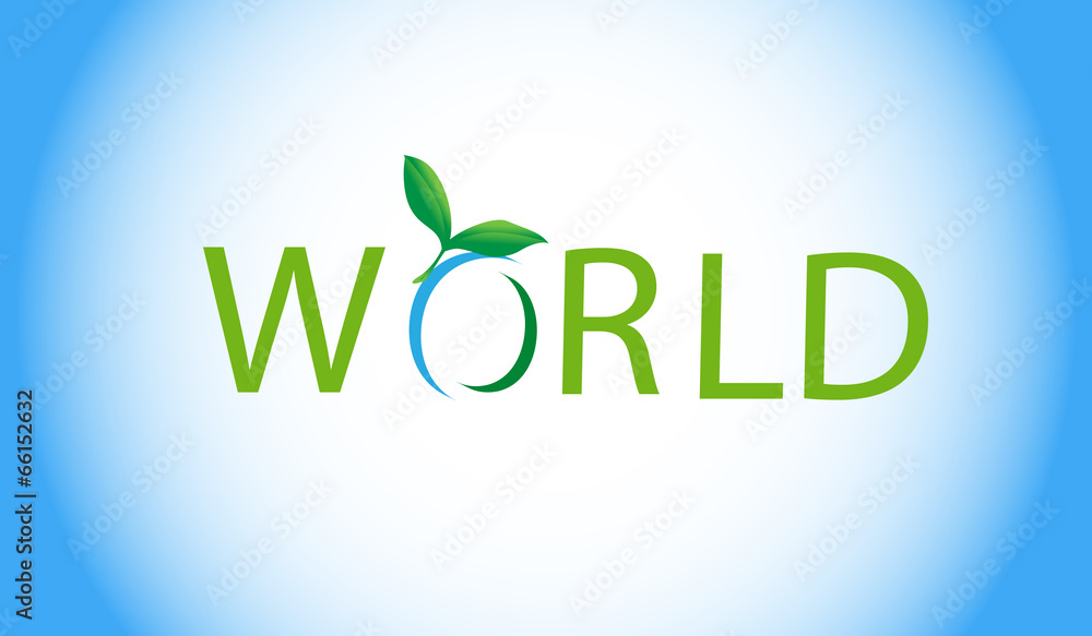 Fototapeta premium Eco-world