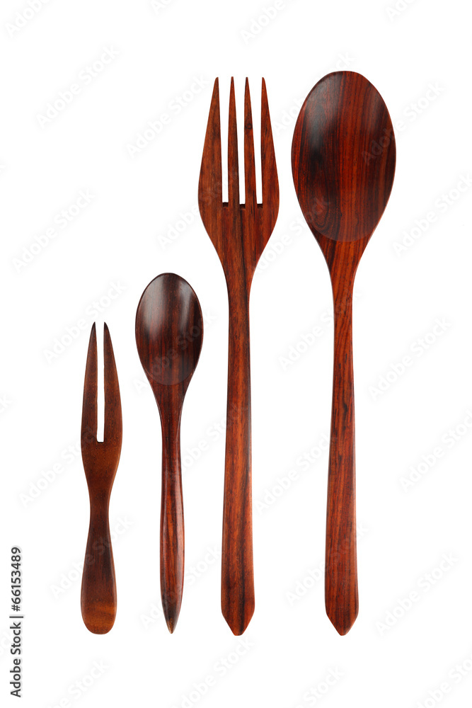 wooden spoon and fork wooden spoon and fork