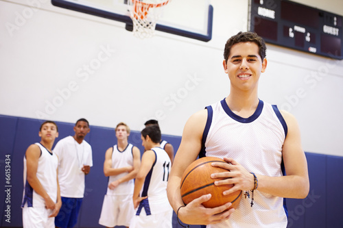 Portrait Of High School Basketball Player © Monkey Business