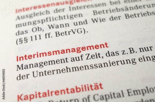 Fotografi Interimsmanagement, interim-management