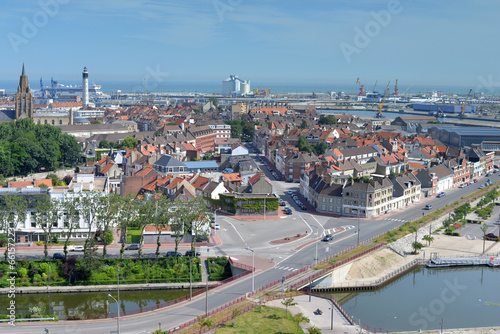Quadro su tela calais vu du ciel