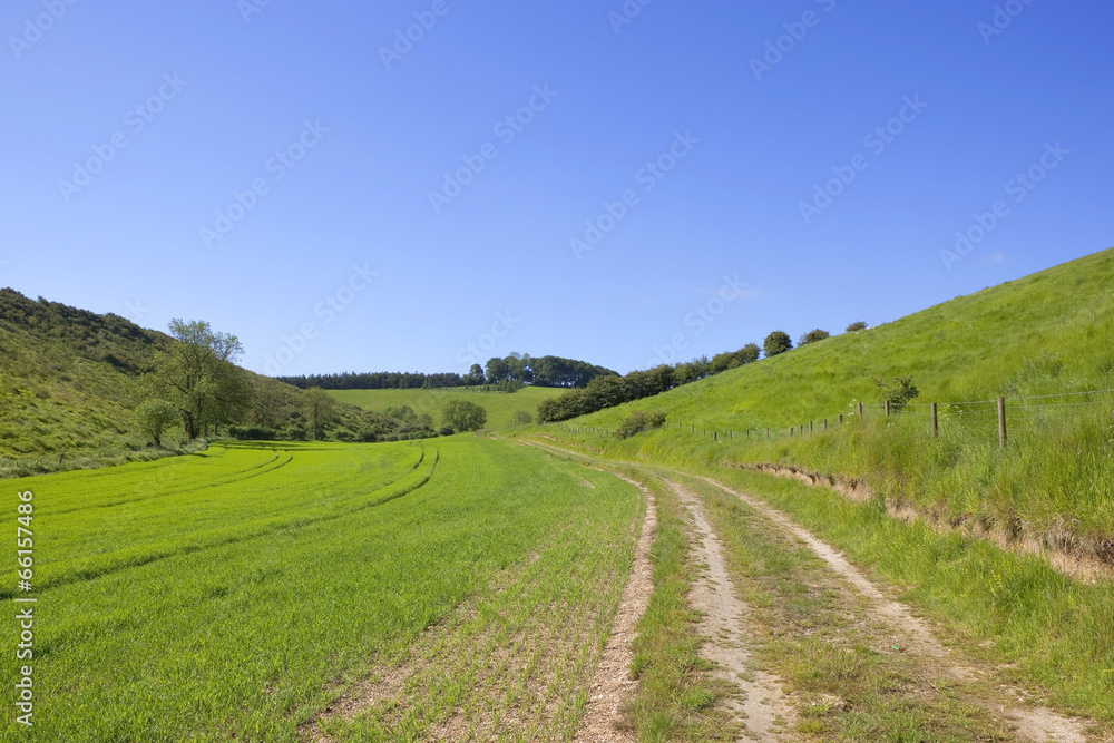 rural farm track