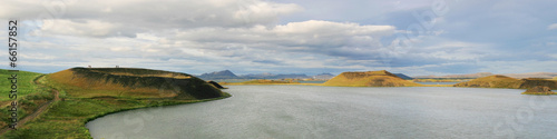 Lake Myvatn, Iceland photo