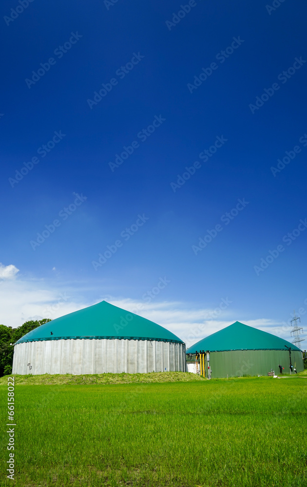Biogasanlage, Hochformat