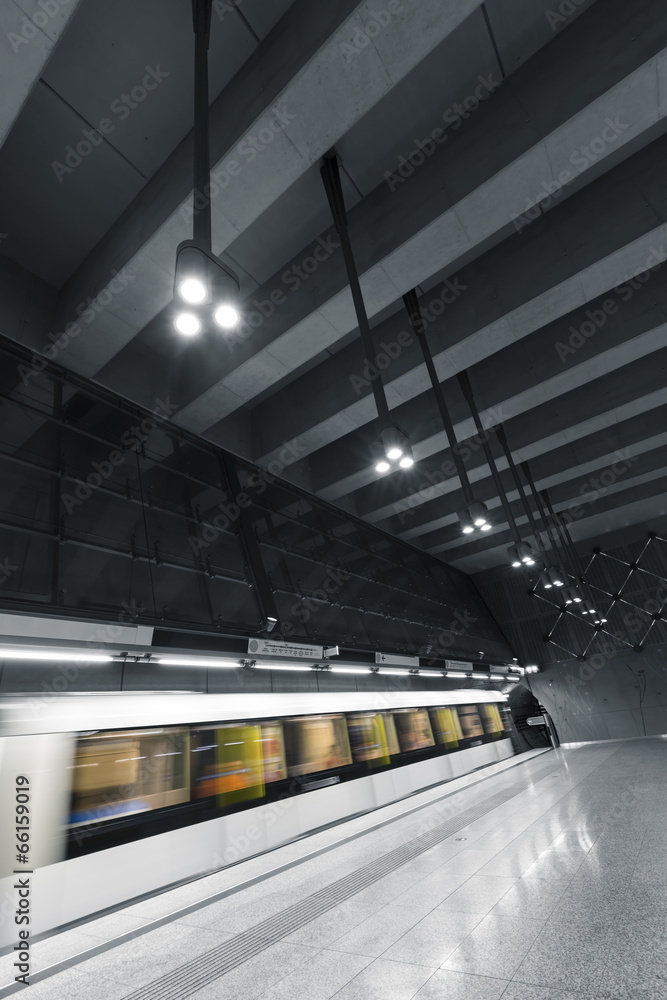 Obraz premium subway interior