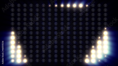 Realistic Floodlights Animations