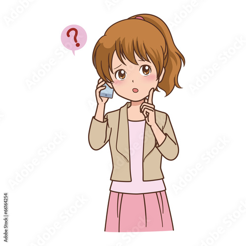 女性　電話