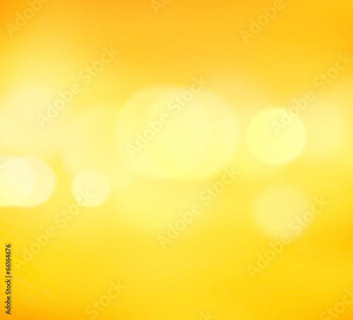Beautiful yellow background with blurred lights