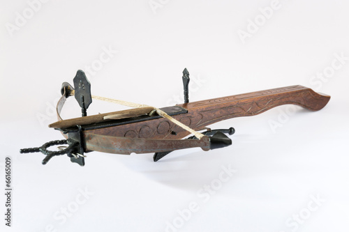 wooden crossbow made in Italy