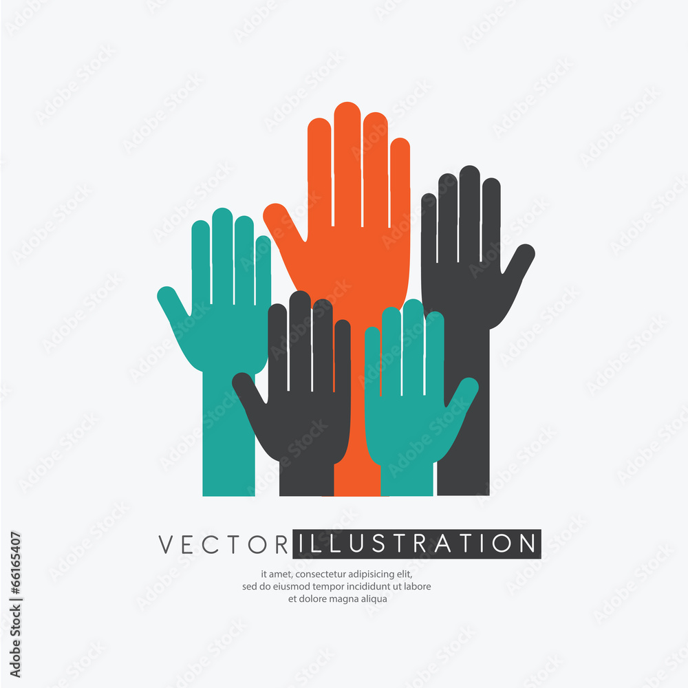 Obraz premium Hands design