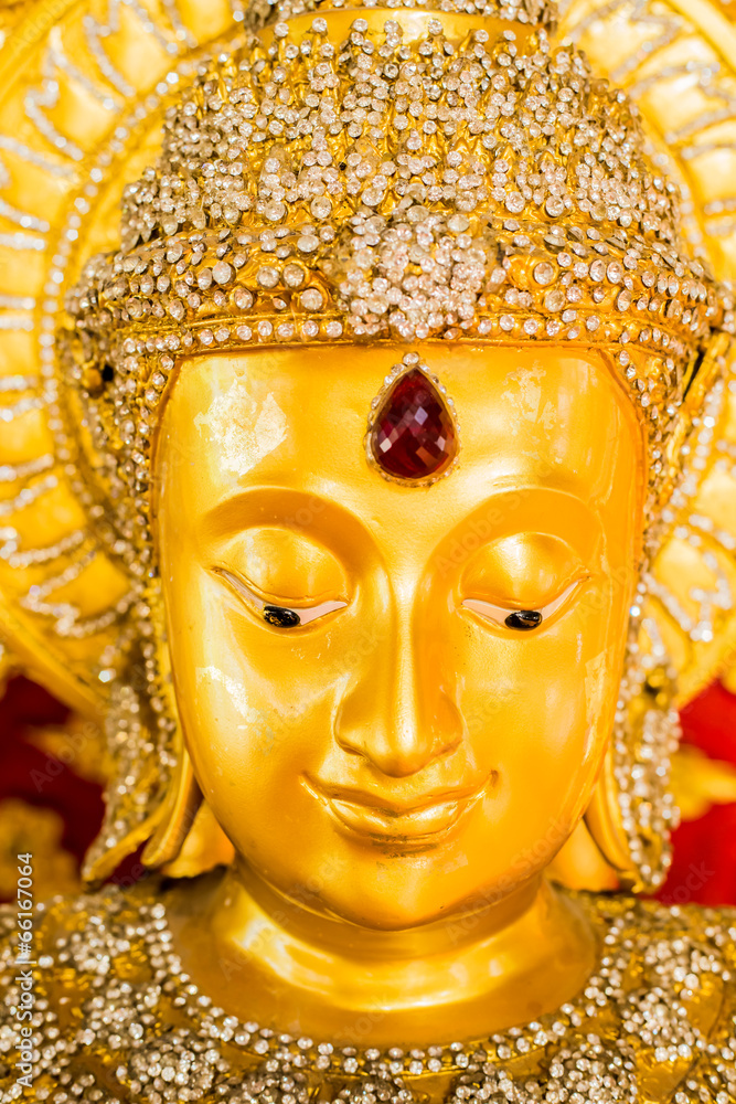 buddha statue in wat saundok ,chiangmai Thailand