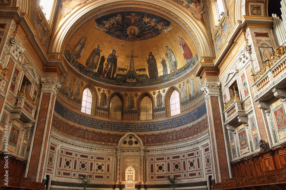 Fototapeta premium San Giovanni in Laterano Apse, Rome, Italy