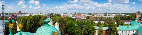 panoramic view of old Yaroslavl. Russia