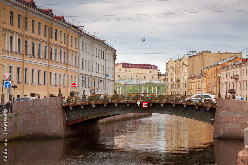 Bolshoi Koniushennyi bridge  in Saint Petersburg