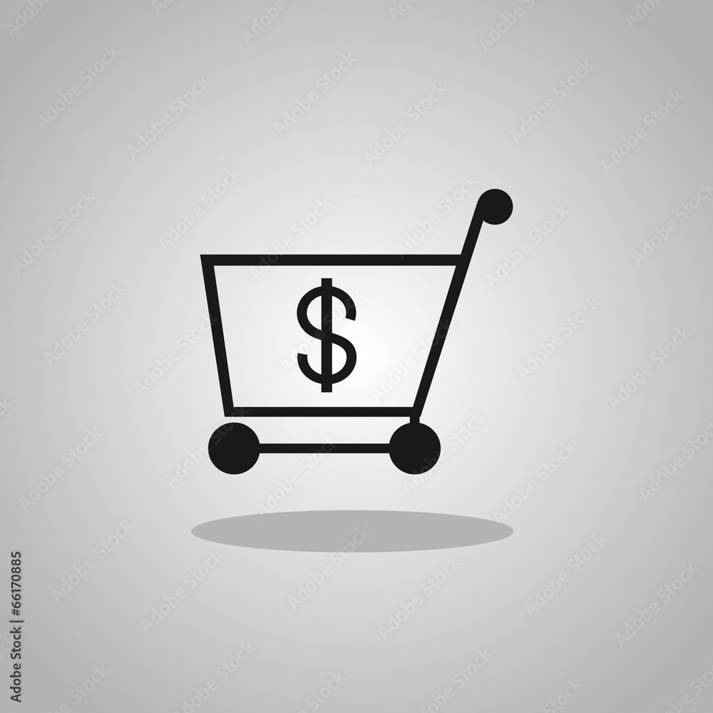 Vector shopping cart icons Vector shopping cart icons