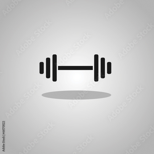 dumbbell weights symbol