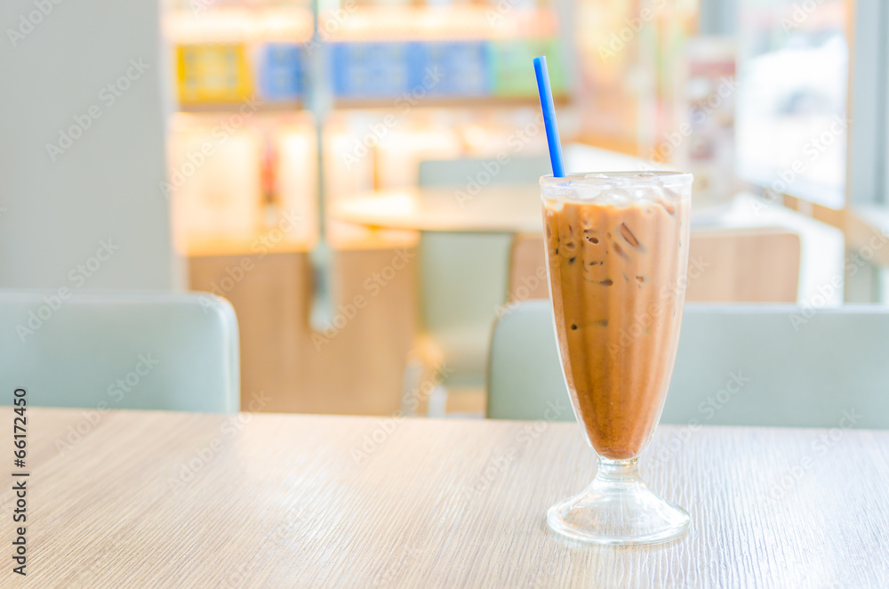 Iced mocha coffee Iced mocha coffee