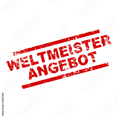stempel eckig weltmeister angebot I