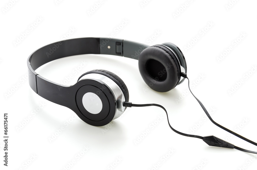 Headphone isolated on white Headphone isolated on white