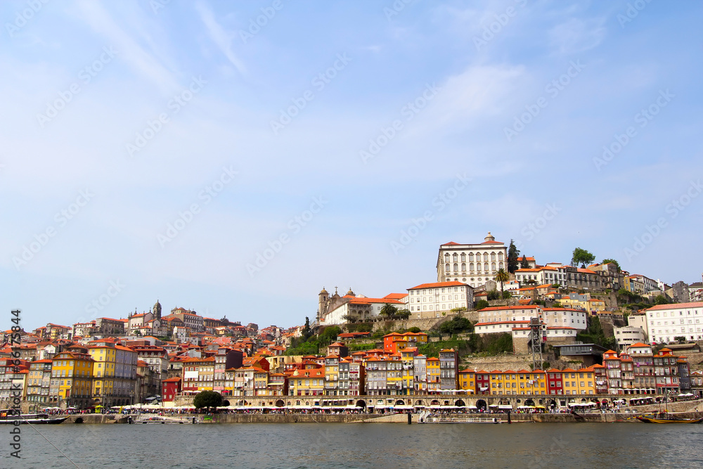 Skyline of the historic city of Porto, Portugal