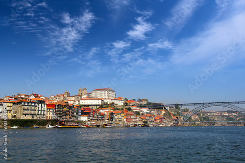 Skyline of the historic city of Porto, Portugal © sergeialyoshin