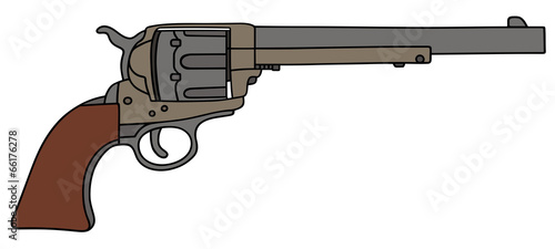 old american revolver
