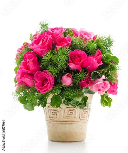 Wallpaper Mural Rose bouquet Torontodigital.ca