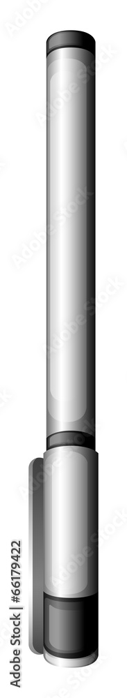 A grey marker A grey marker