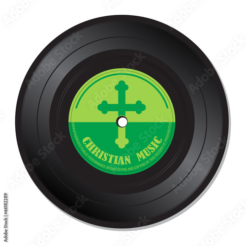 Christian music vinyl record