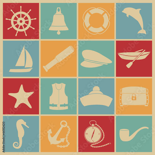 Sea icons.