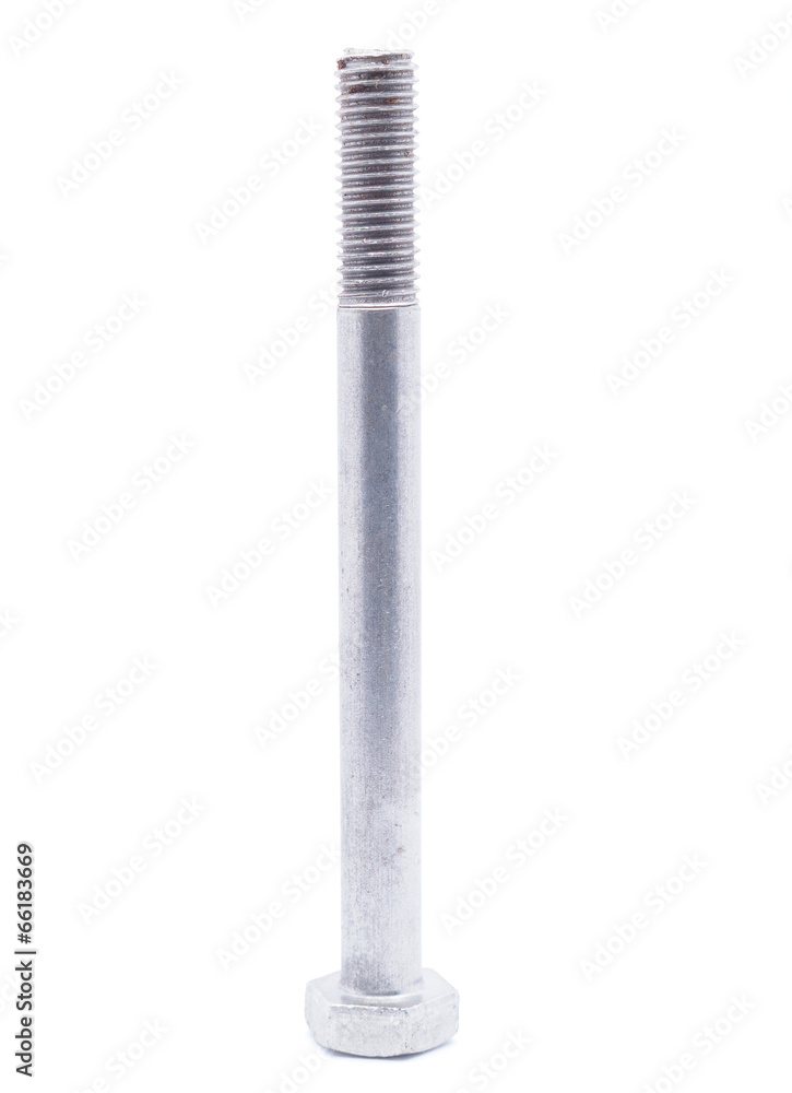 bolt on a white background bolt on a white background
