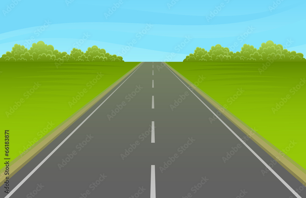 Fototapeta premium Road