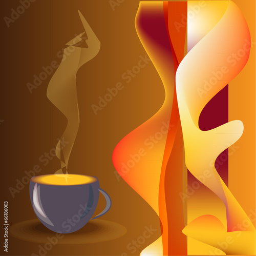 Hot drink.