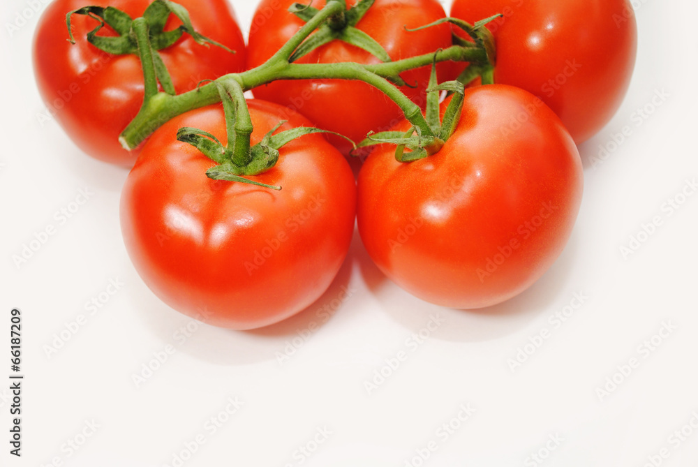 Ripe Red Tomatoes With Copy Space Available Ripe Red Tomatoes With Copy Space Available