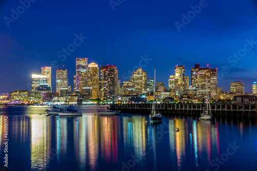 Boston downtown skyline panorama © f11photo