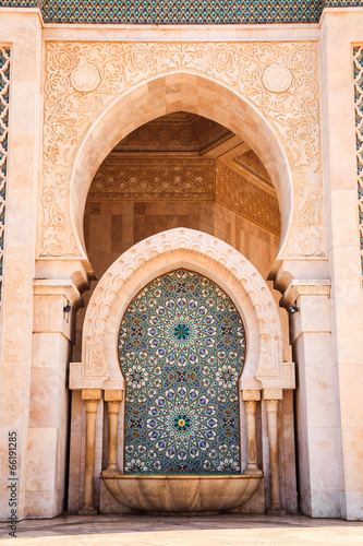 Hassan II mosque in casablanca