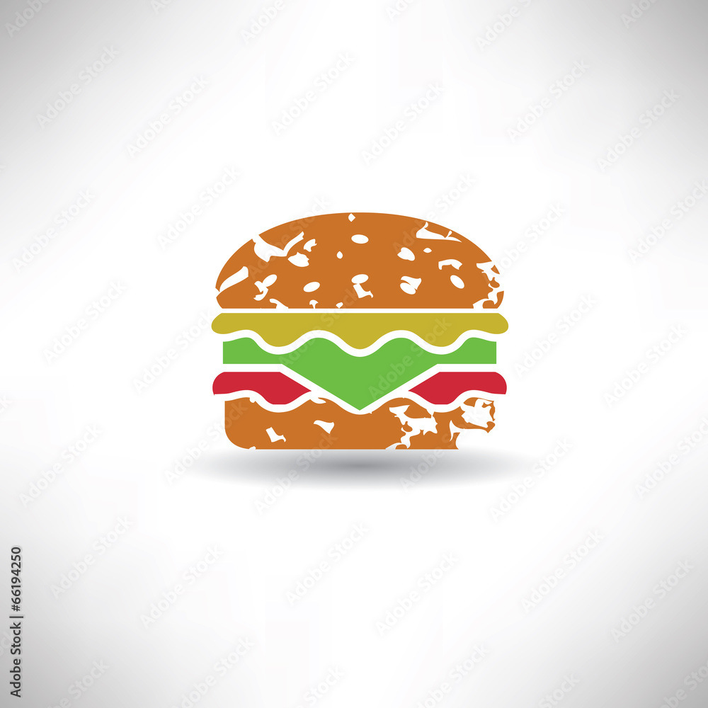 Hamburger symbol,grunge vector Hamburger symbol,grunge vector
