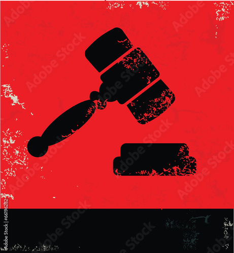 Hammer symbol,vector