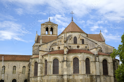 Basilique of St. Mary Magdalene in Vezelay Abbey. France