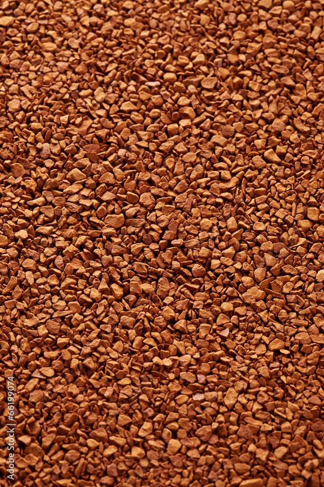 Soluble coffee background Soluble coffee background