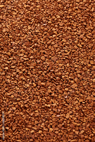 Soluble coffee background