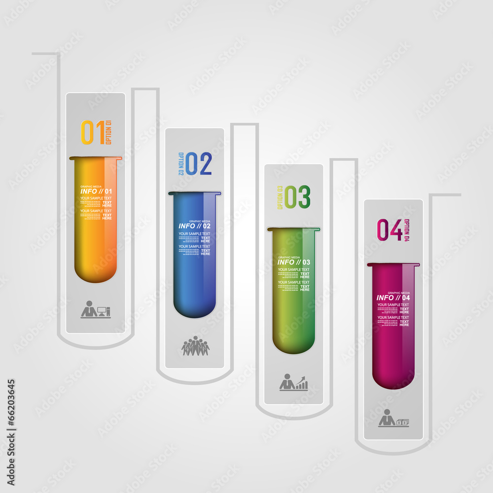 Modern design for business infographic Modern design for business infographic