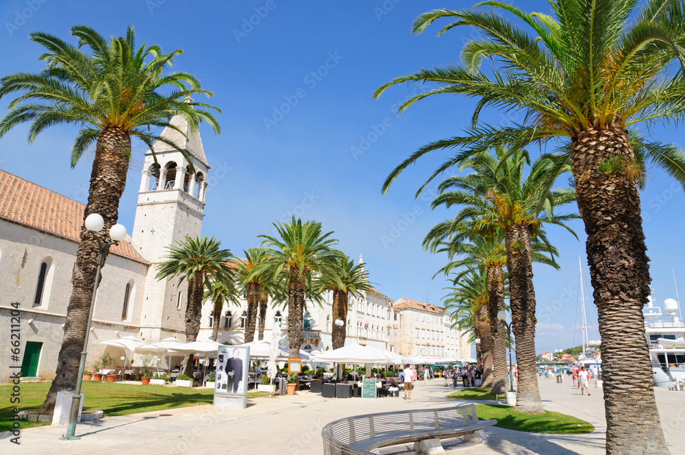 Fototapeta premium Cityscape of Trogir in Croatia