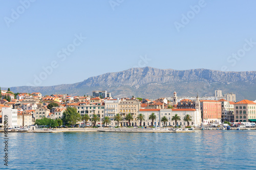 Cityscape of Split in Croatia