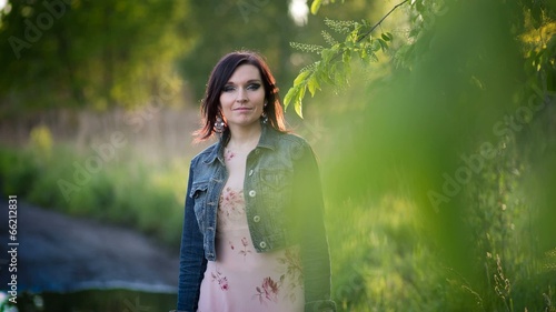 Uśmiechnięta dziewczyna