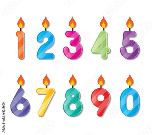 number candle