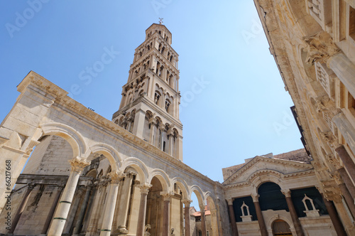 The Palace of Diocletian in Split, Croatia photo